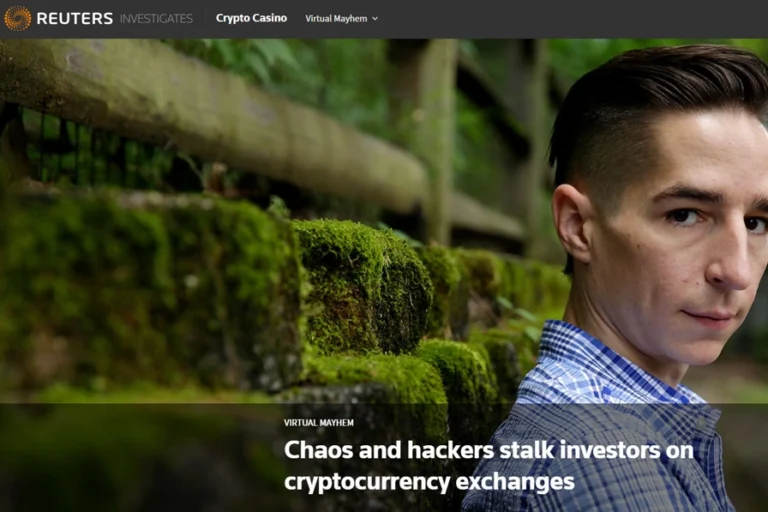 Reuters Investigation — Cryptocurrency Exchanges: The New Front of the old West
